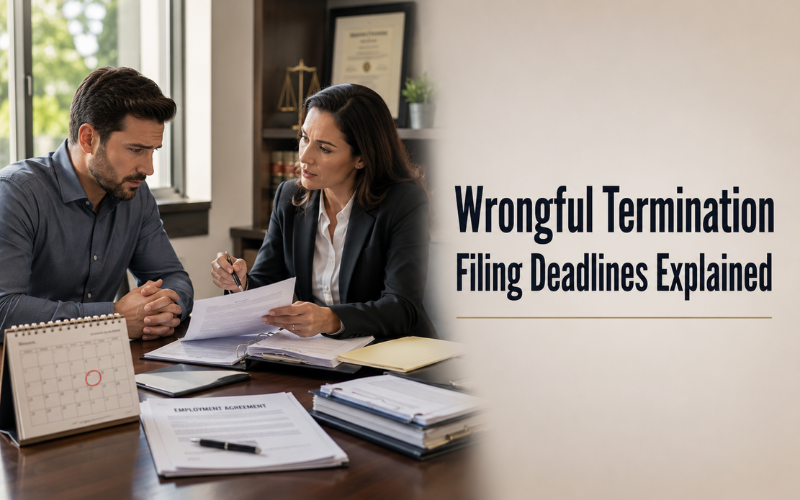 Wrongful Termination Deadlines Explained: How Long Do You Have to File a Claim?