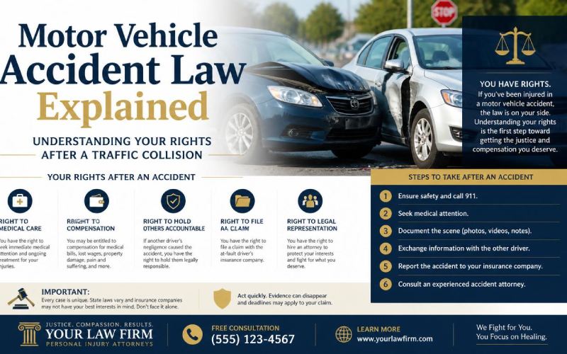 Motor Vehicle Accident Law Explained: Understanding Your Rights After a Traffic Collision